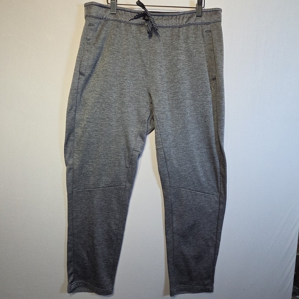 L8 PRO Men's Gray Fleece Lined Jogger Pants Athletic Sweatpants Size Large 36-38